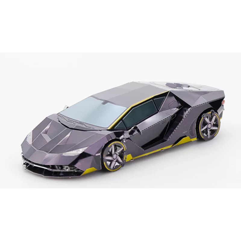 Mô hình 3D kim loại lắp ráp ô tô Lamborghini [ Chưa Lắp ]