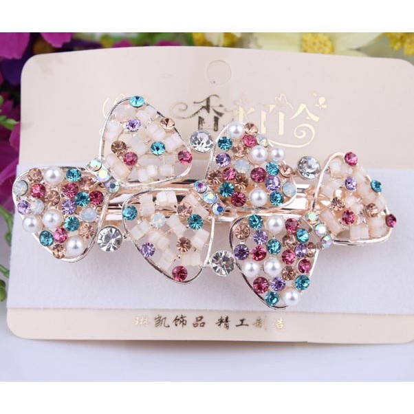 kẹp tóc cẩn đá xinh iu - ct05423