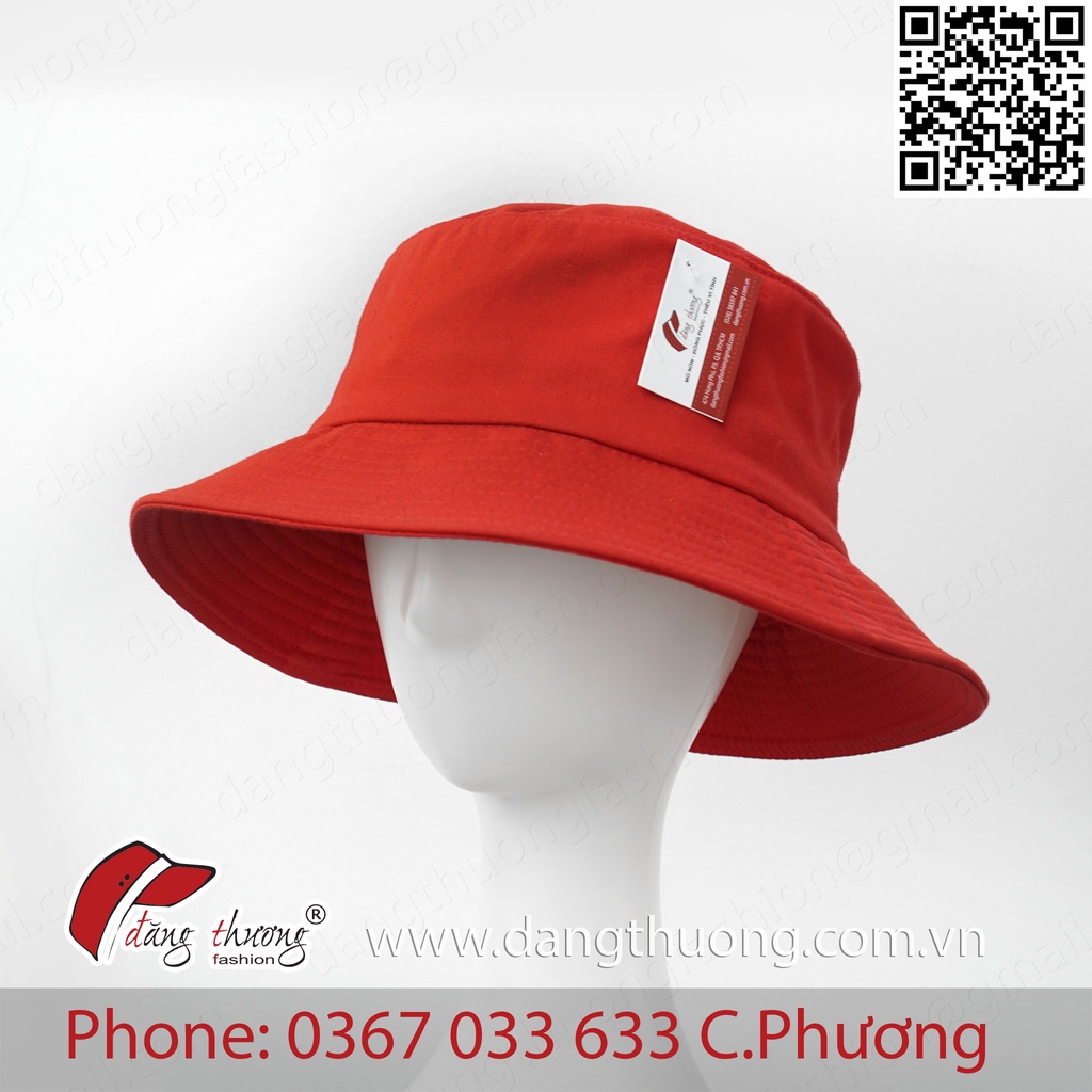Mũ nón vành bucket nhiều màu cao cấp