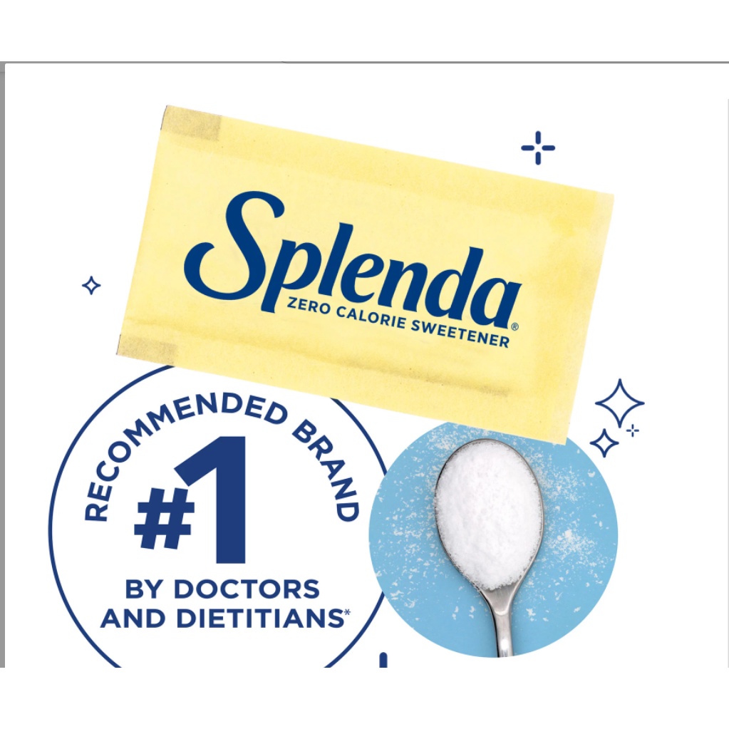 ✅✅ Đường ăn kiêng Splenda combo 100 gói cho người bệnh tiểu đường, ăn kiêng, DAS, Sweetener Sugar Replacemen