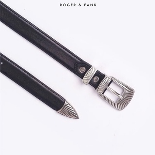 Thắt lưng nam da thật cao cấp bản 2.8cm ROGER