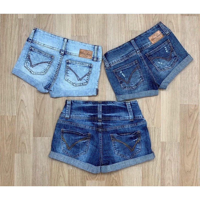 Quần Short Jean Bé Gái 8 đến 14 tuổi