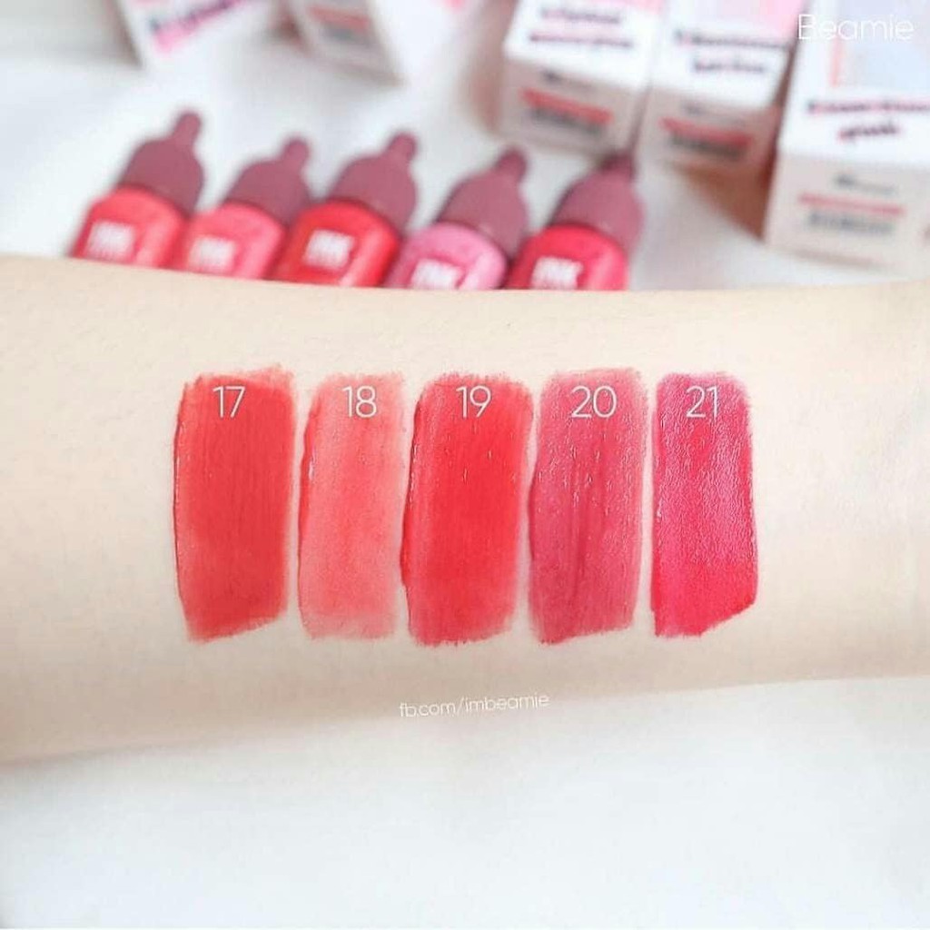 [Màu Đỏ Hồng] Son Kem Lì Peripera Ink The Velvet Fall Collection Pink Moment 8g #19 – Bewitched Red Pink NTY95