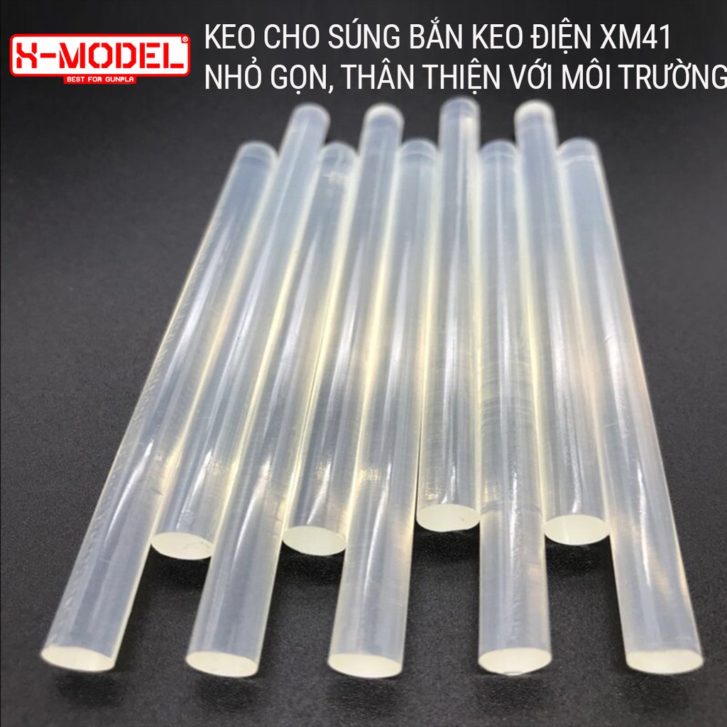 Keo cho súng bắn điện keo kết dính nhanh chóng, độ bền cao không độc hại, nhiệt độ ổn định tiện lợi khi sử dụng XMODEL