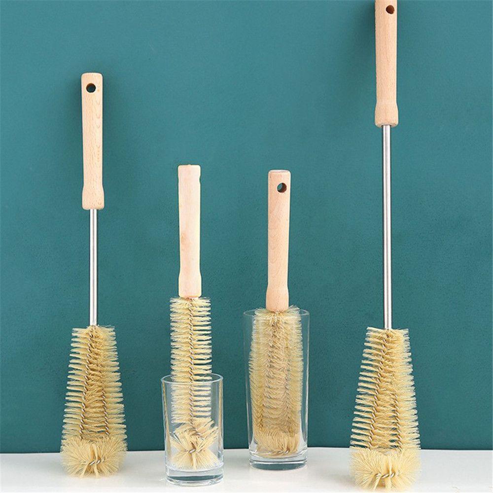 SUENIN Cọ Vệ Sinh Máy Pha Cà Phê Cán Gỗ Tái Sử Dụng Tiện Lợi