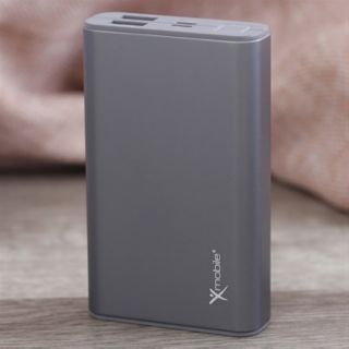 Pin sạc dự phòng 10000mAh Lightning Xmobile LJ JP90S Nhôm Xám