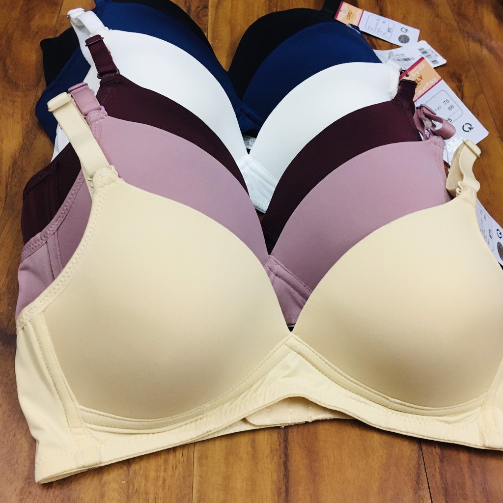 [HÀNG VNXK][FREESHIP] Áo lót Nhật Bản nâng đẩy ngực lép nhỏ xệ vừa mút mỏng Size 34 36 38 40 không gọng bầu sau xinh