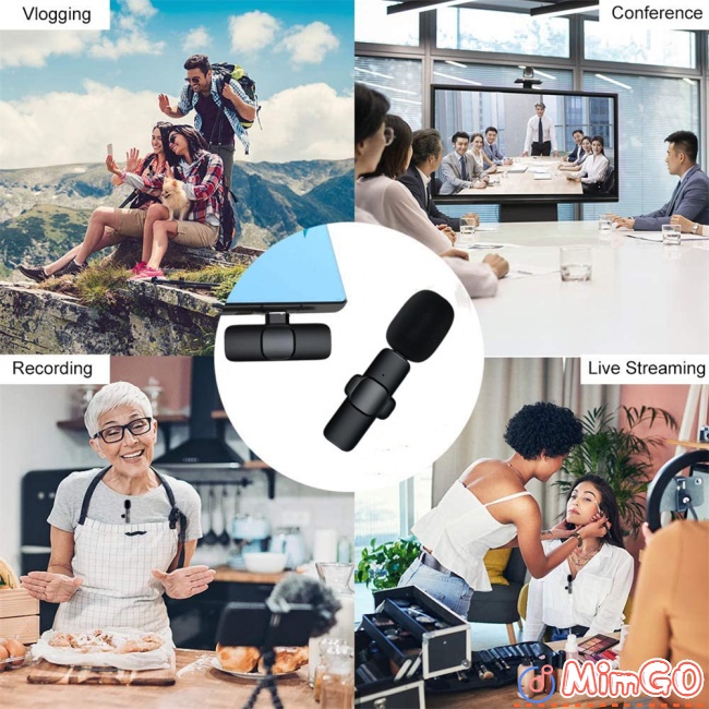 Micro Cài Áo Không Dây Chuyên Nghiệp Tương Thích Với Iphone Android