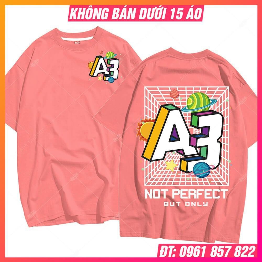 ÁO 3D PHỐI MÀU CHO LỚP NHÓM, TẬP THỂ