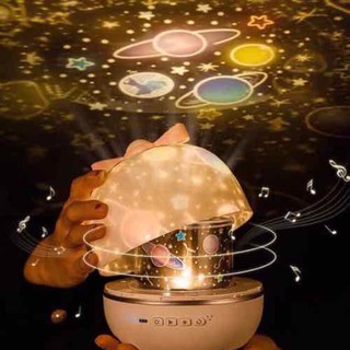 Đèn ngủ chiếu sao, đại dương, vũ trụ, sinh nhật phát nhạc kèm LOA BLUETOOTH cho mẹ và bé -HÀNG ĐẸP