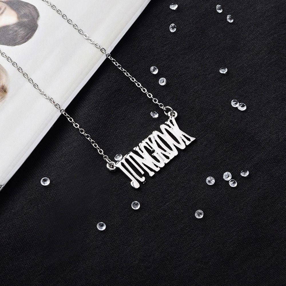 Vòng cổ Hợp Kim Mặt Hình Suga J-Hope V JIN Jimin KPOP Charms