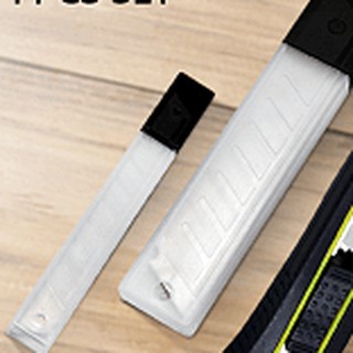 Hộp 10 lưỡi dao rọc giấy loại to 18mm và Dao dọc giấy giá siêu rẻ - HOKAMI STORE