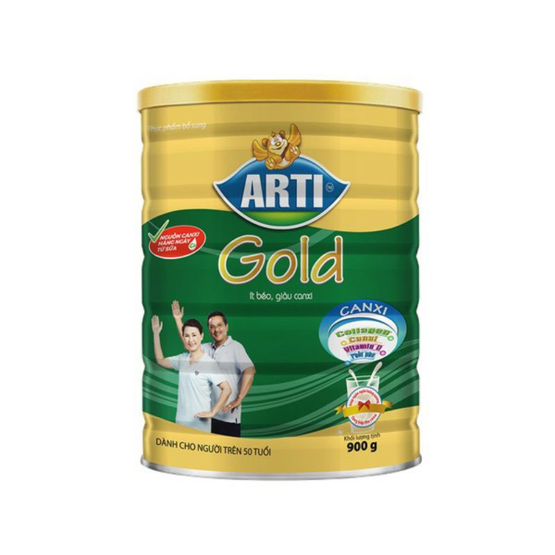 sữa Arti gold canxi 900g (45 tuổi trở lên)