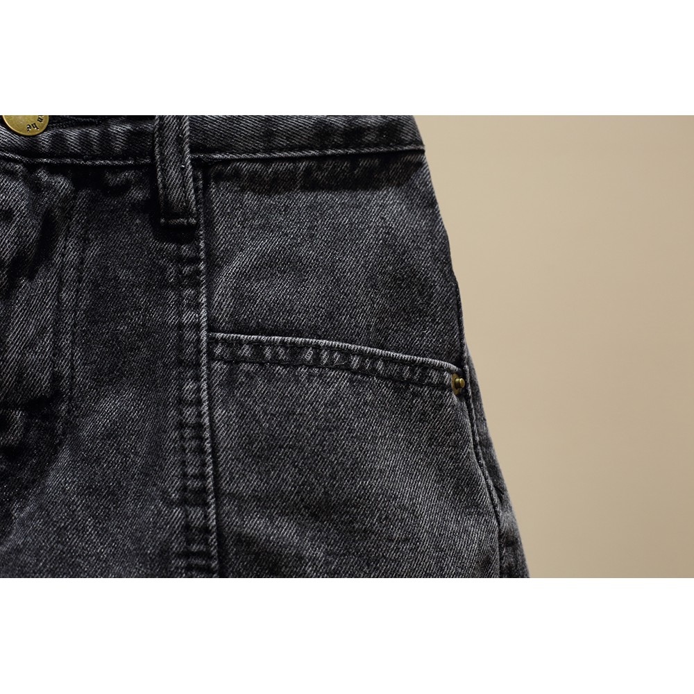 New  - Quần short jean cạp cao cho Big Size Ladys