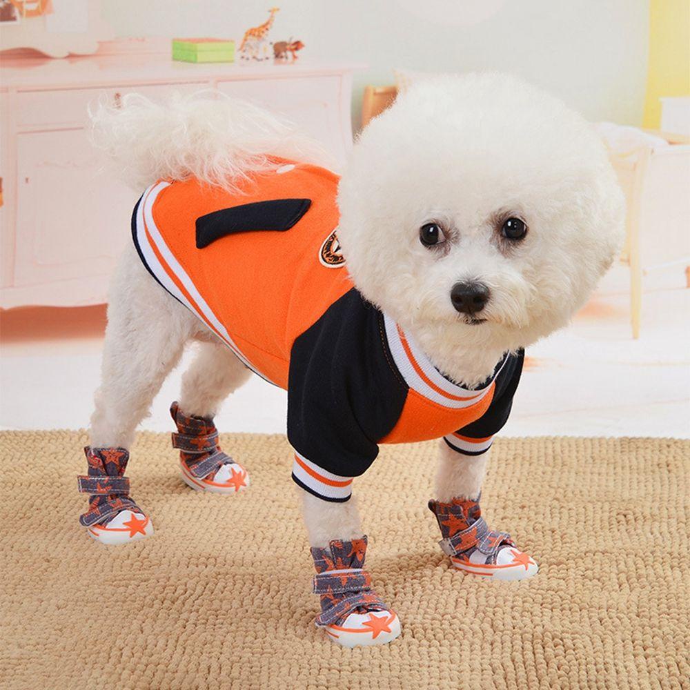 Danilo Giày Denim Thoáng Khí Chống Trượt Chống Thấm Nước Dễ Thương Dành Cho Cún Cưng