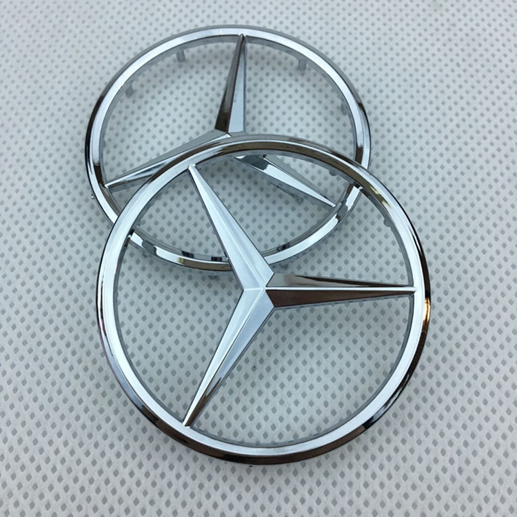 Huy Hiệu logo 52Mm Gắn Trang Trí Vô Lăng Xe Hơi Mercedes Benz C E S