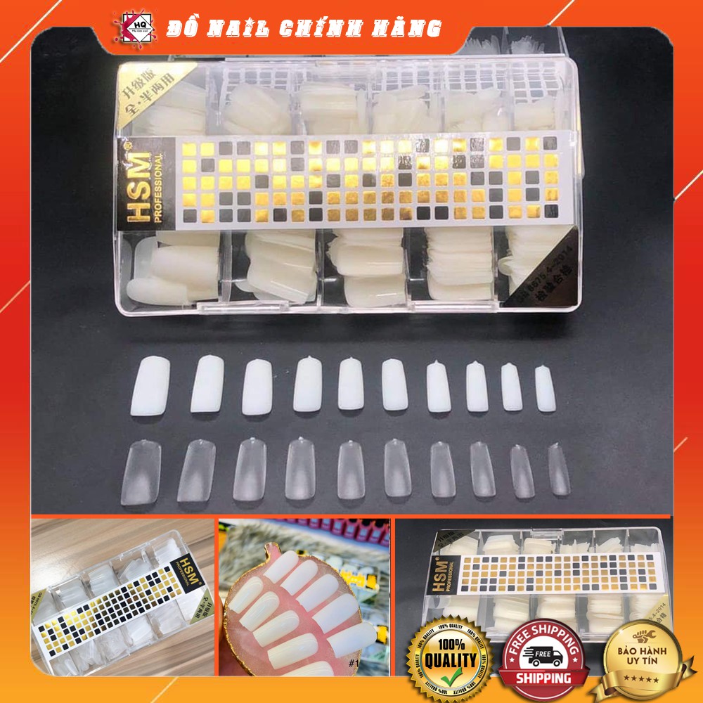 Móng up nhám HSM tiết kiệm thời gian, đã có chà nhám sẵn