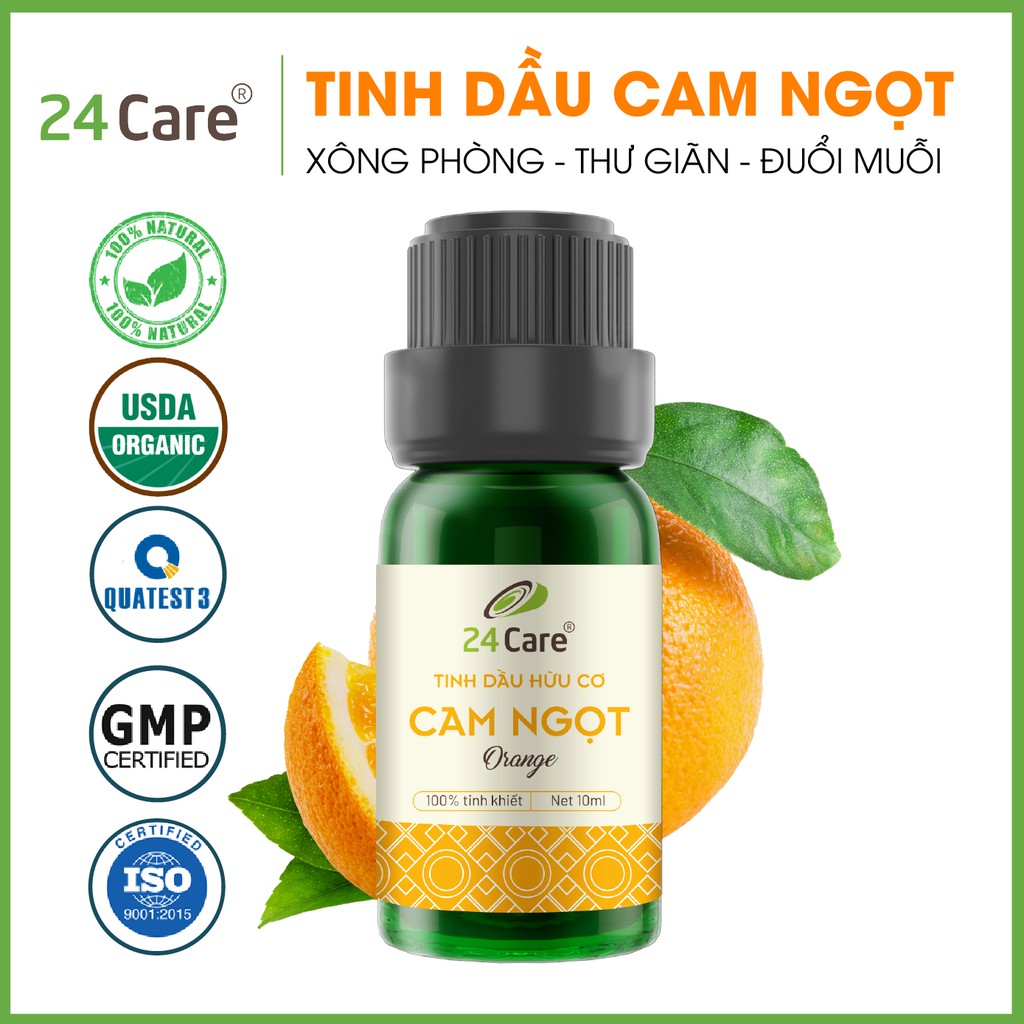 Tinh dầu Cam Ngọt 24Care 10ml