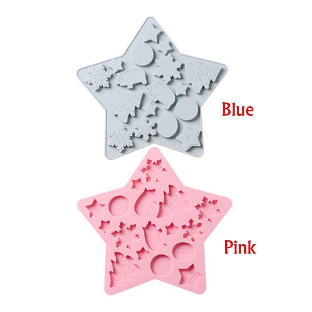 Khuôn Silicone Cấp Thực Phẩm Hình Người Tuyết Làm Bánh DIY