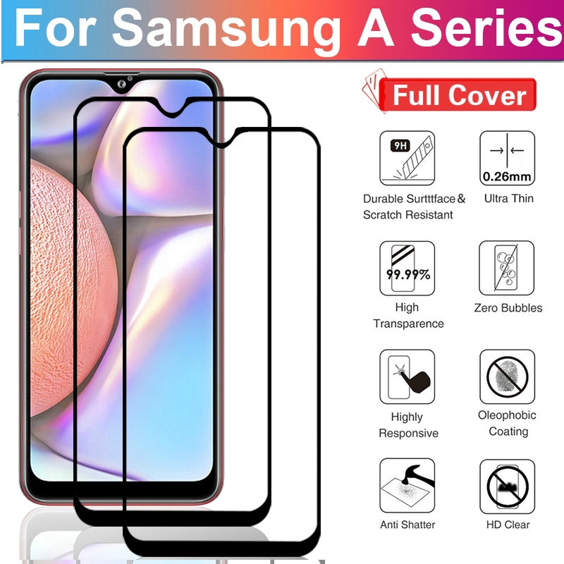 Kính Cường Lực Toàn Màn Hình Cho Samsung Galaxy A21S A01 A11 A31 A41