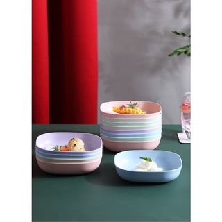SET 8 DĨA NHỰA LÚA MẠCH