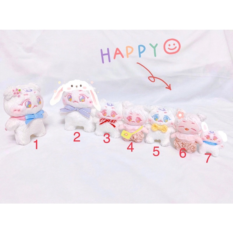 TỔNG HỢP BÚP BÊ DOLL EXO BAEKHYUN KPOP SIZE 10CM 15CM 20CM 5CM 3CM