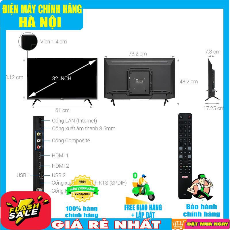 Tivi TCL 32 inch Smart TV L32S6300