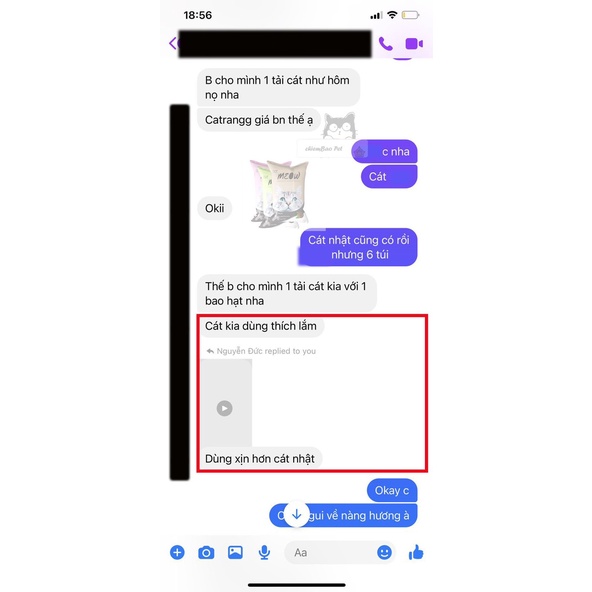 cát vệ sinh cat meow 8l và cát gerry siêu vón cục và thơm cafe