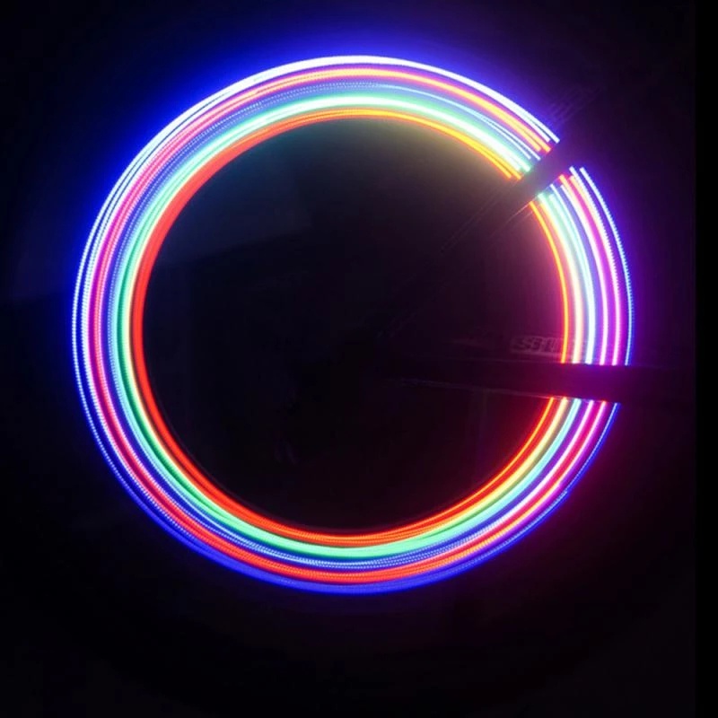 HOT WHEELS Đèn LED 5 Bóng Siêu Sáng Gắn Vòi Gas Chống Thấm Nước Màu Sắc Nổi Bật Cho Xe Máy