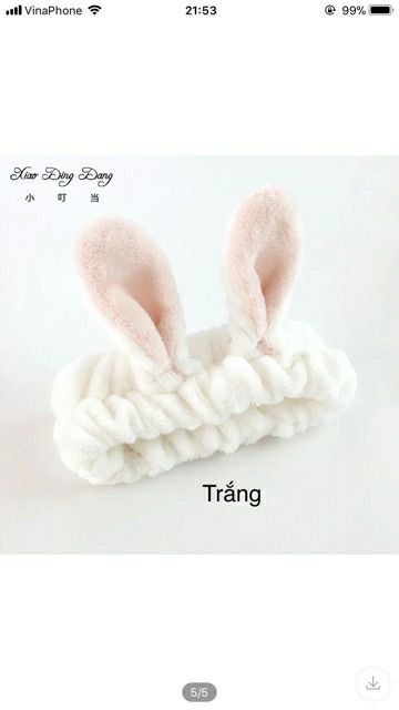 Băng Đô Nhung 3D Siêu Cute