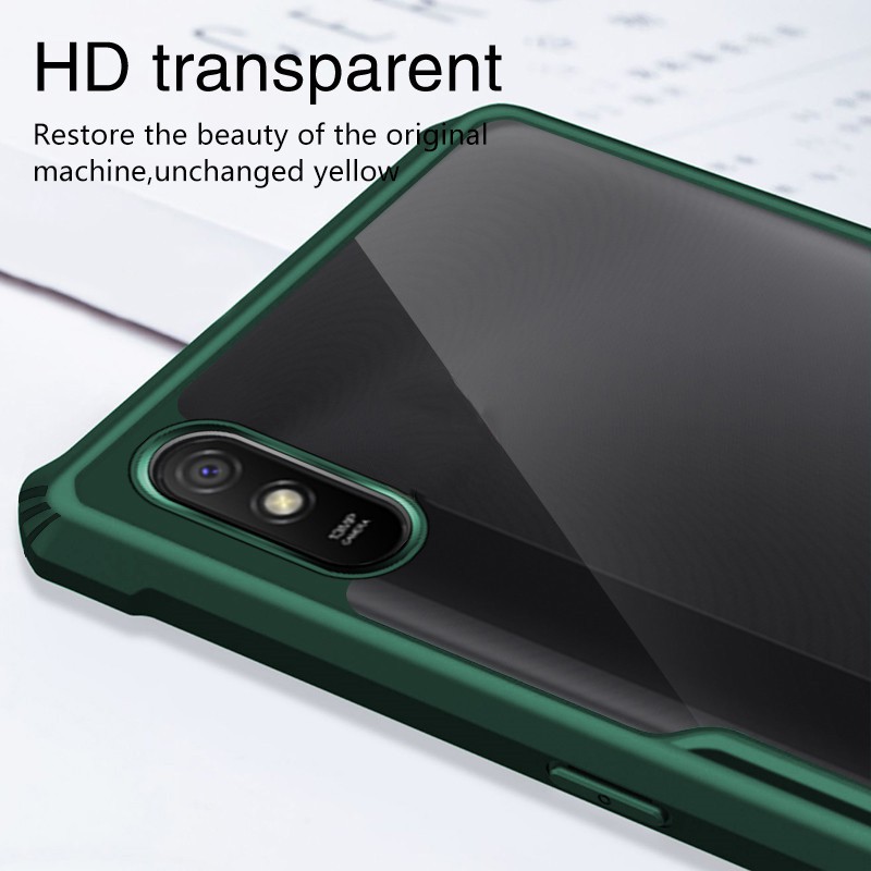 Ốp Điện Thoại Trong Suốt Có Đệm Túi Khí Chống Sốc Cho Redmi 10C 10A 10 9A 9i 8 7A 6 7 6A 9 Power Prime 9T NFC 9C K20 Pro