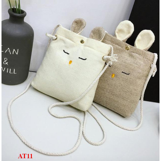 Túi đeo chéo thỏ dễ thương