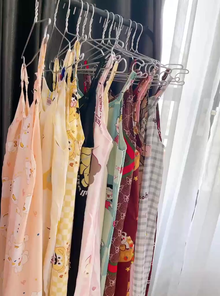 Đầm ngủ mặc nhà 2 dây Lụa sang trọng (bầu bí | sau sinh bon chen được) | BigBuy360 - bigbuy360.vn