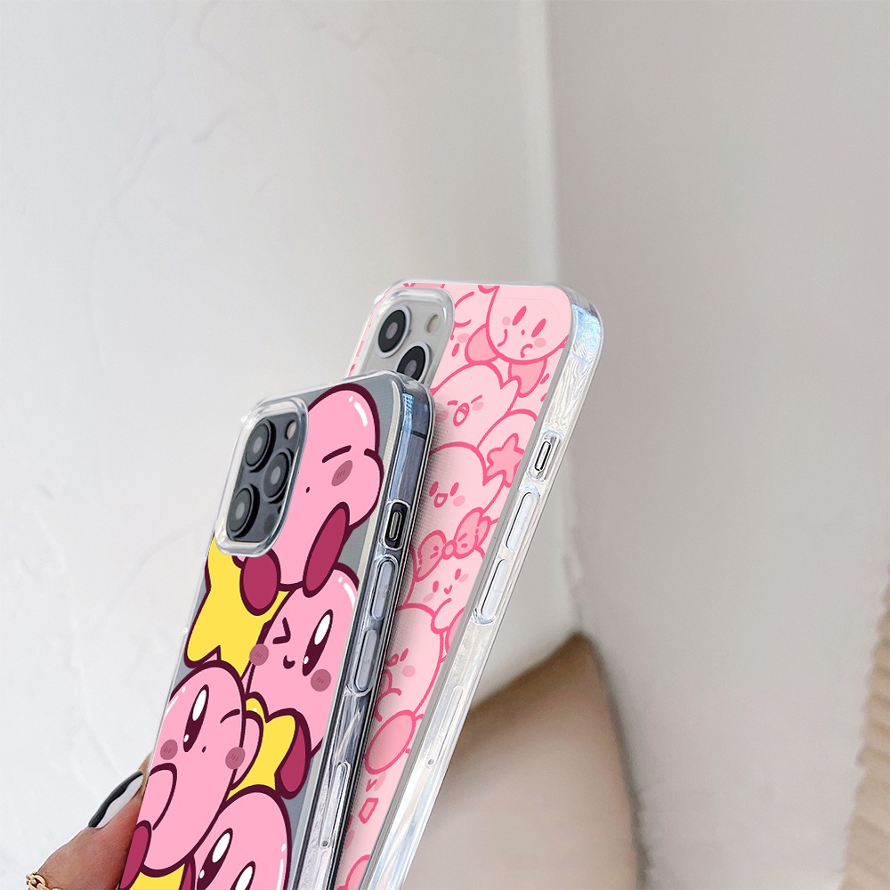 Ốp Điện Thoại Tpu Dẻo In Hình game Kirby Cho iPhone 11 12 13 pro max XS X XR XSMax 7 8 6 6s plus 5 4 SE 2020
