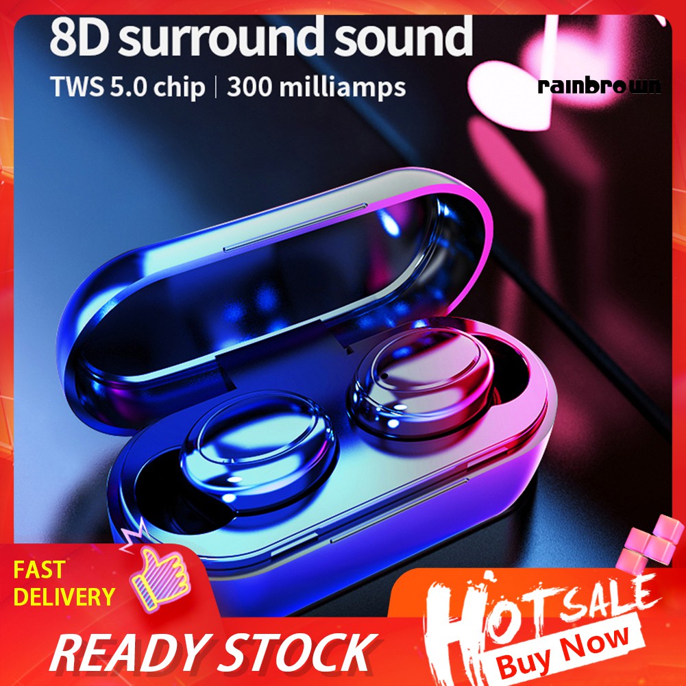 Tai Nghe Thể Thao Không Dây Bluetooth 5.0 Mini / Rej / V2-Tws