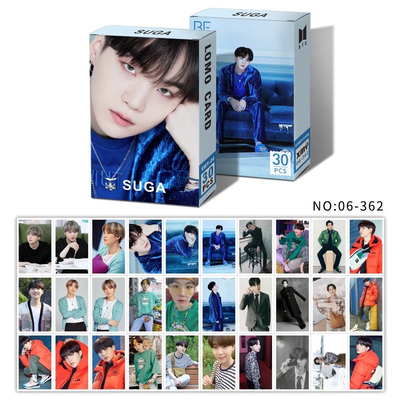 Hộp 30 Ảnh Lomo Card V Jungkook Jimin Suga Jin Rm J-Hope | BigBuy360 - bigbuy360.vn