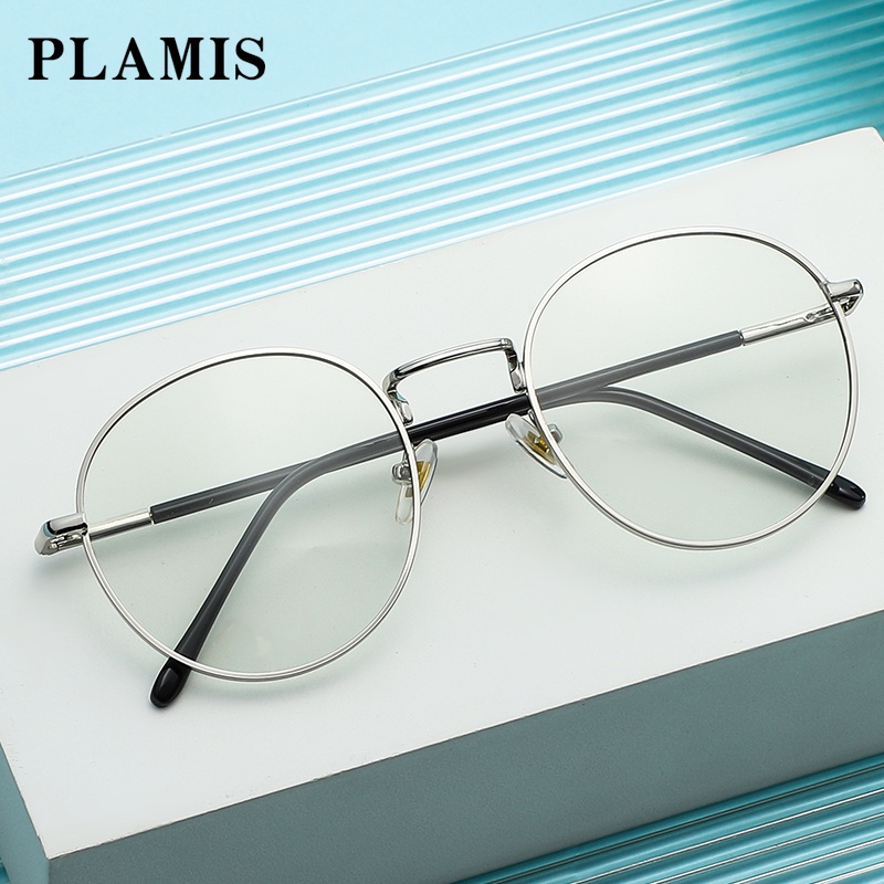 Mắt Kính Chống Bức Xạ Bằng Kim Loại Chống Ánh Sáng Xanh Dành Cho Nam Nữ