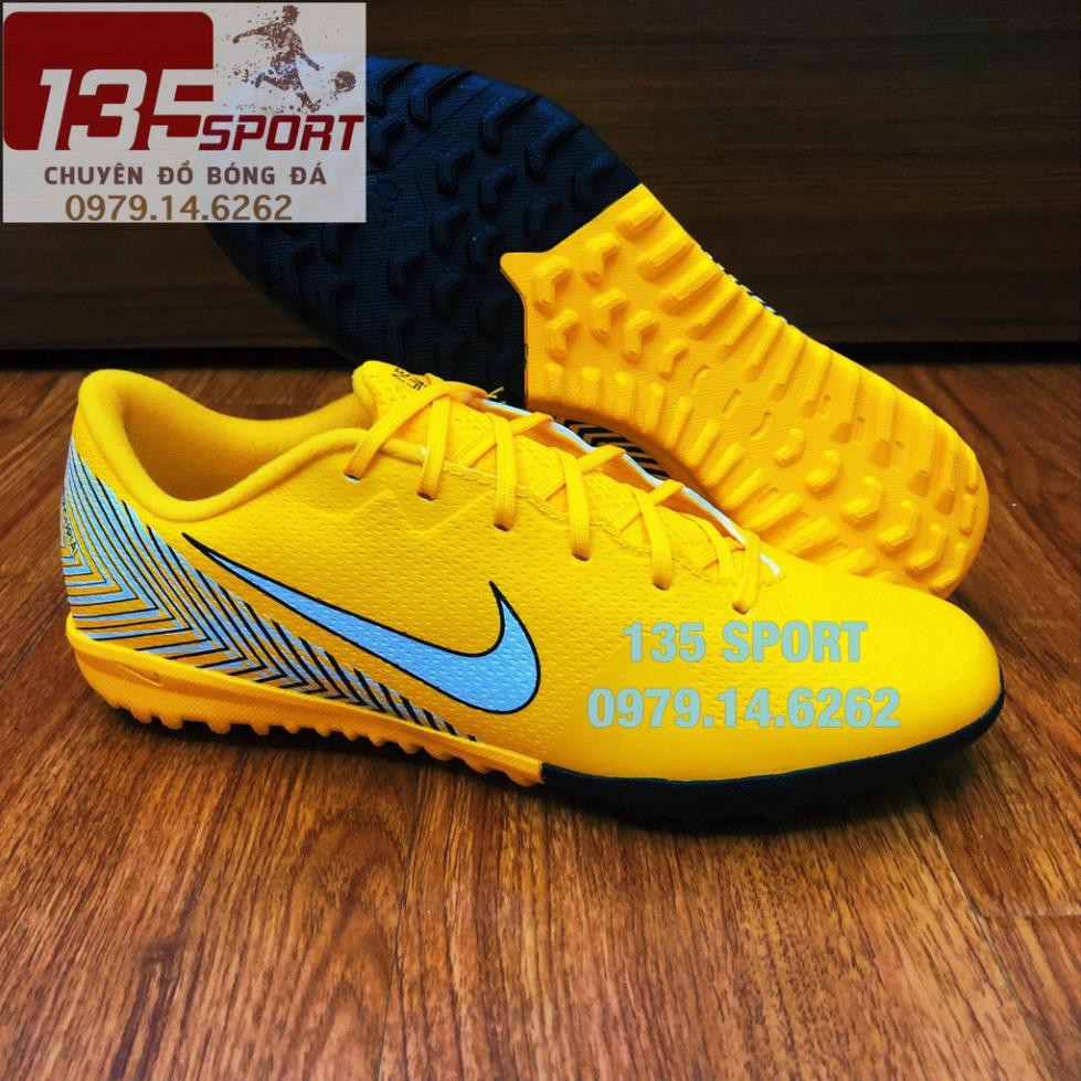 12-12 NEW HOT- Giày đá bóng Vapor Neymar Vàng TF(Tặng Túi rút và Khâu đế) bán chạy Đẹp : ³