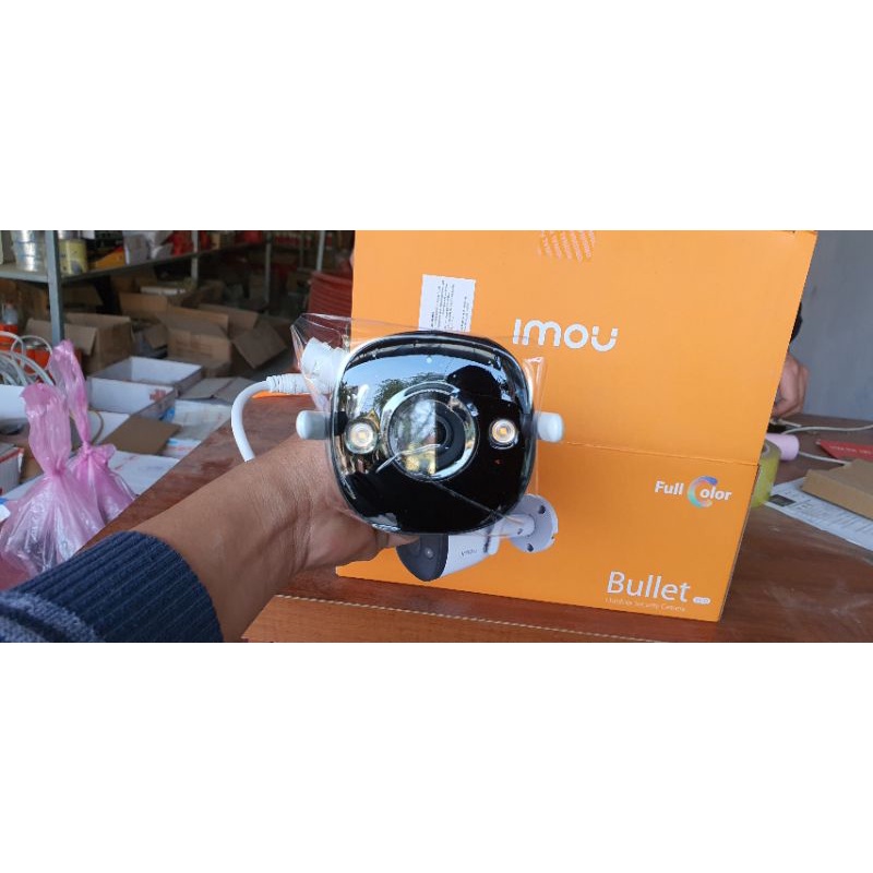 Camera DAHUA IMOU có màu ban đêm, đèn báo chống trộm