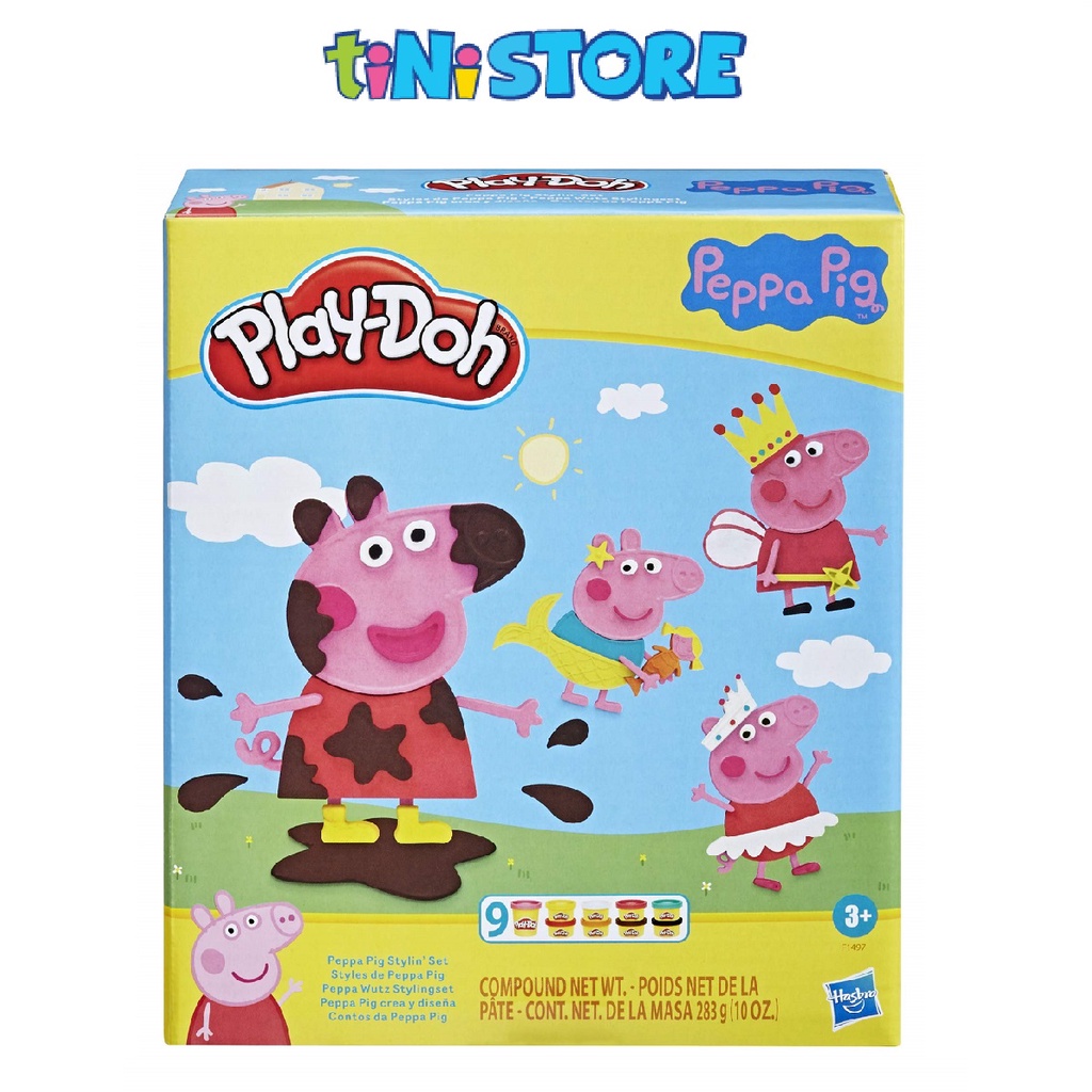 Đồ chơi đất nặn Play Doh mẫu Peppa Pig khuôn và phụ kiện F1497