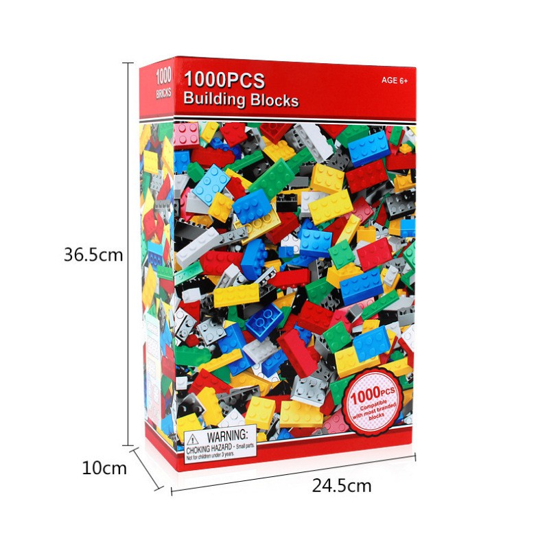 [1000 CHI TIẾT] Bộ đồ chơi Lego Building Block , Bộ Lego cho bé thỏa sức sáng tạo