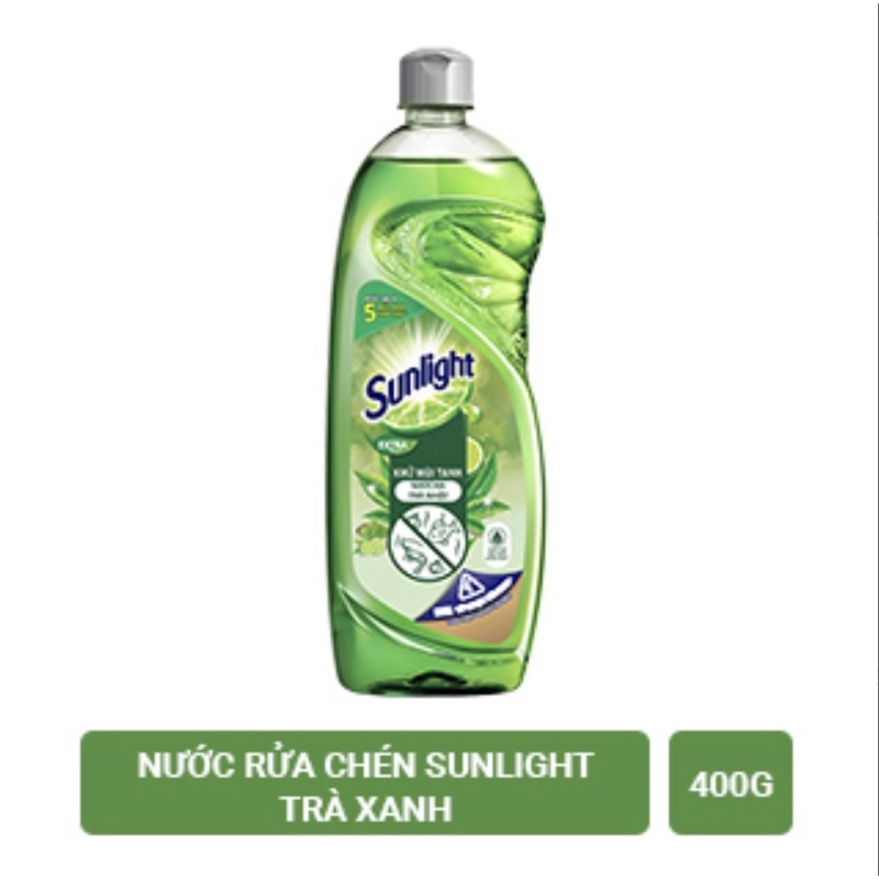 Nước rửa chén Sunlingt trà chanh chai 750g