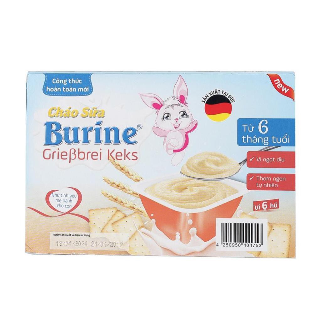 Cháo sữa Burine đủ vị | chính hãng | date mới 10/2021 [1 Lốc 6 Hủ - không vỏ hộp]