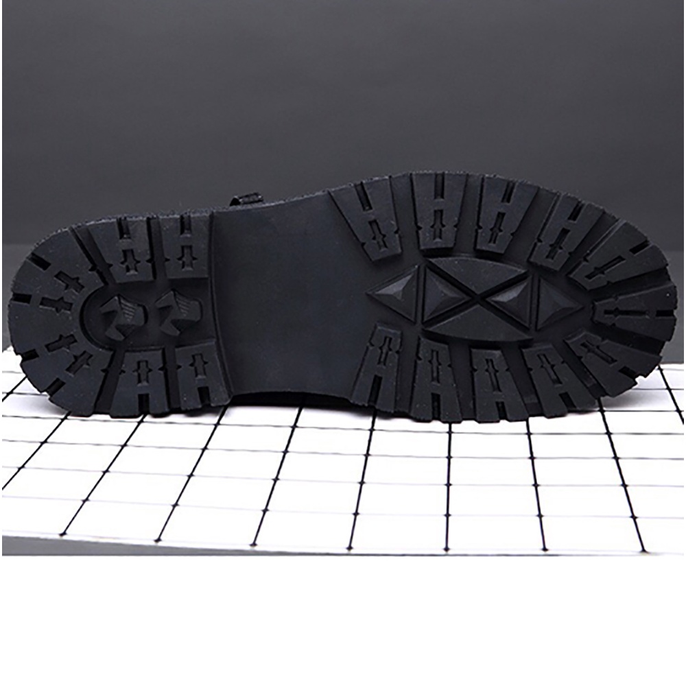 Giày đốc nam da bò cao cấp - hàng chính hãng HK.STORE - kiểu dáng trẻ trung năng động - đế cao + da mềm đi rất êm chân