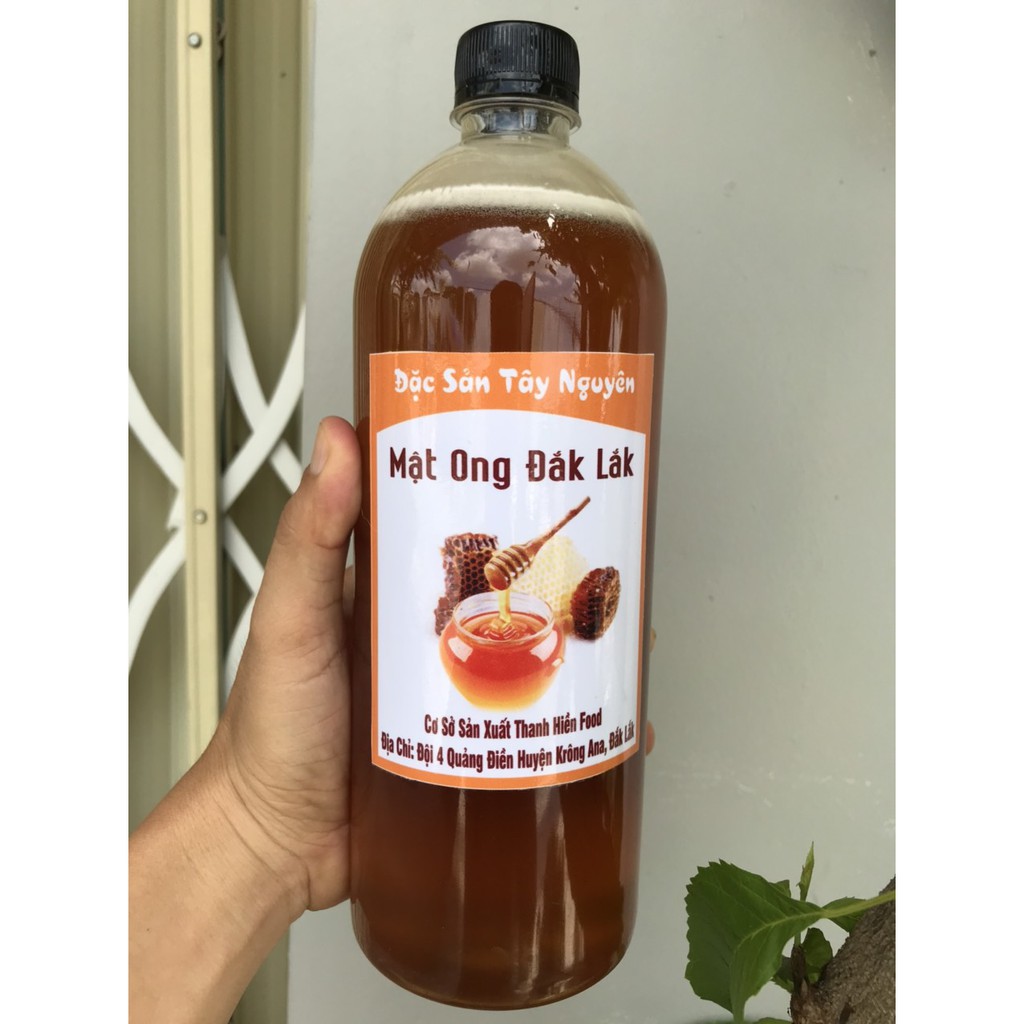 Mật Ong Đăk Lăk. Mật Ong Hoa Cà phê chai loại 500 ml