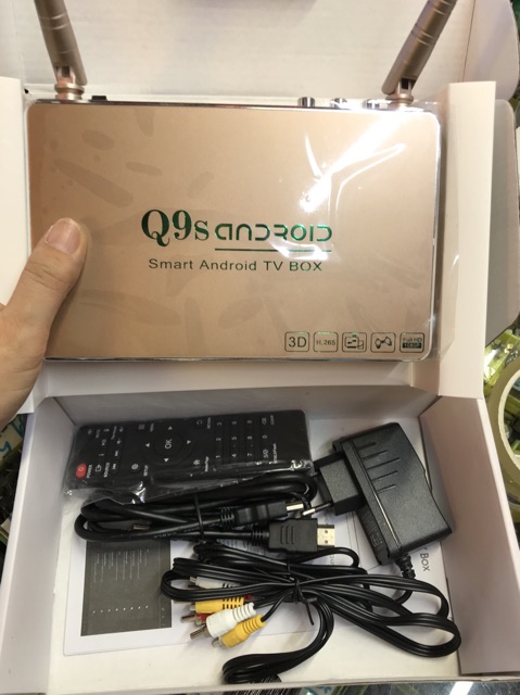 SMART ANDROID TIVI BOX Q9S- Q9S 4K