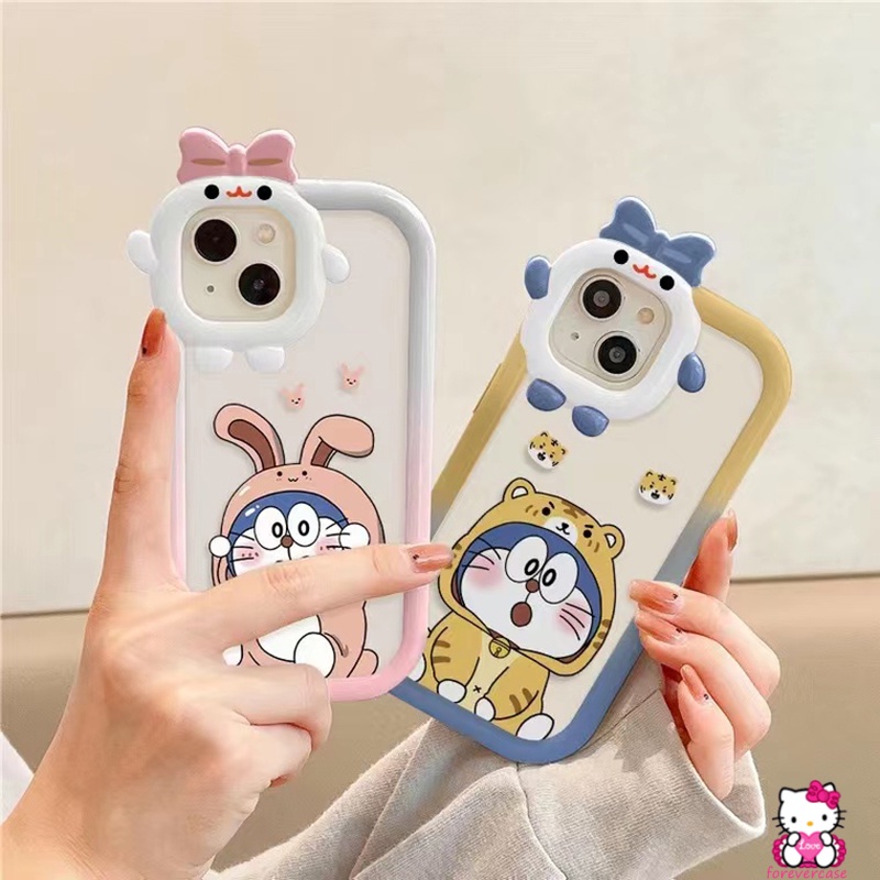 Ốp Điện Thoại Hoạt Hình Doraemon Cho VIVO Y35 Y22 Y15s Y15A Y01 Y50 Y30 Y12i Y21s Y12 Y20 Y21 Y33T Y21T Y11 Y15 T1X Y33s Y21A Y12s