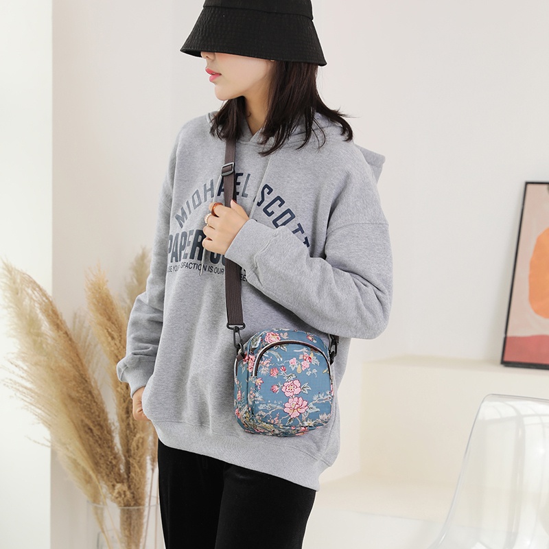 Túi Đeo Chéo Một Bên Vai Vải Oxford Thời Trang 2022 Dành Cho Học Sinh Nữ