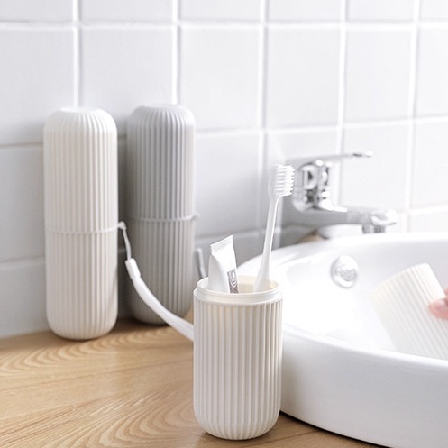 Giá Đỡ Bàn Chải Đánh Răng Bằng Nhựa Chống Trượt Chống Nhiễm Trùng Tiện Lợi