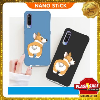 Ốp lưng xiaomi A3/CC9E/Mi 9 ốp lưng silicon xiaomi in hình Corgi_NANOSTICK